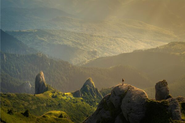 Foto de paisaje con montañas