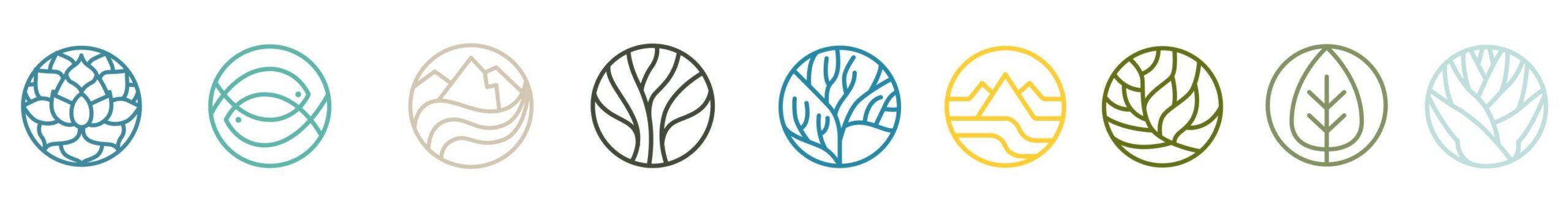 Imagen de los logotipos de los productos de Biogarden
