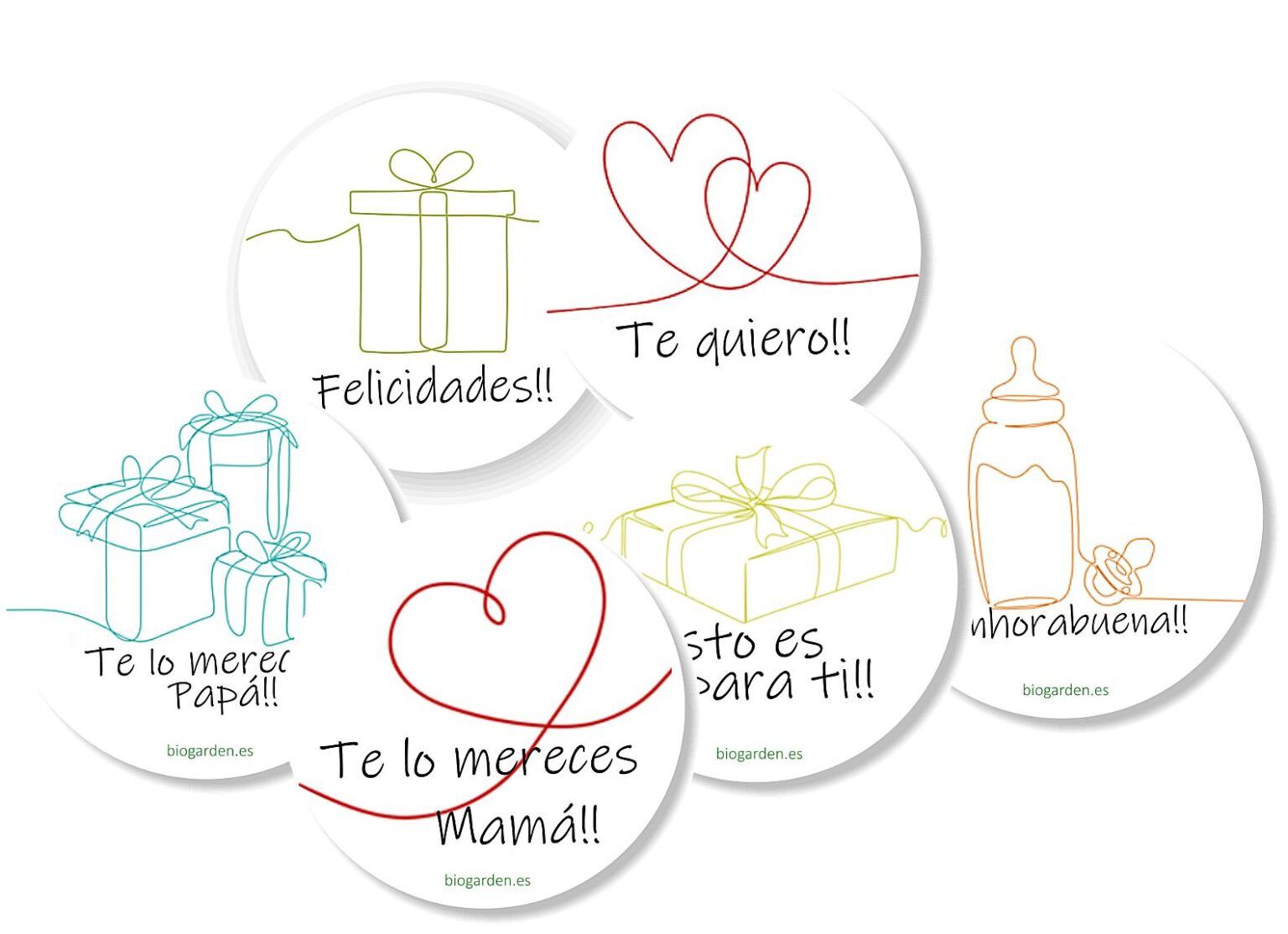 Biogarden, etiquetas para personalizar tus envíos