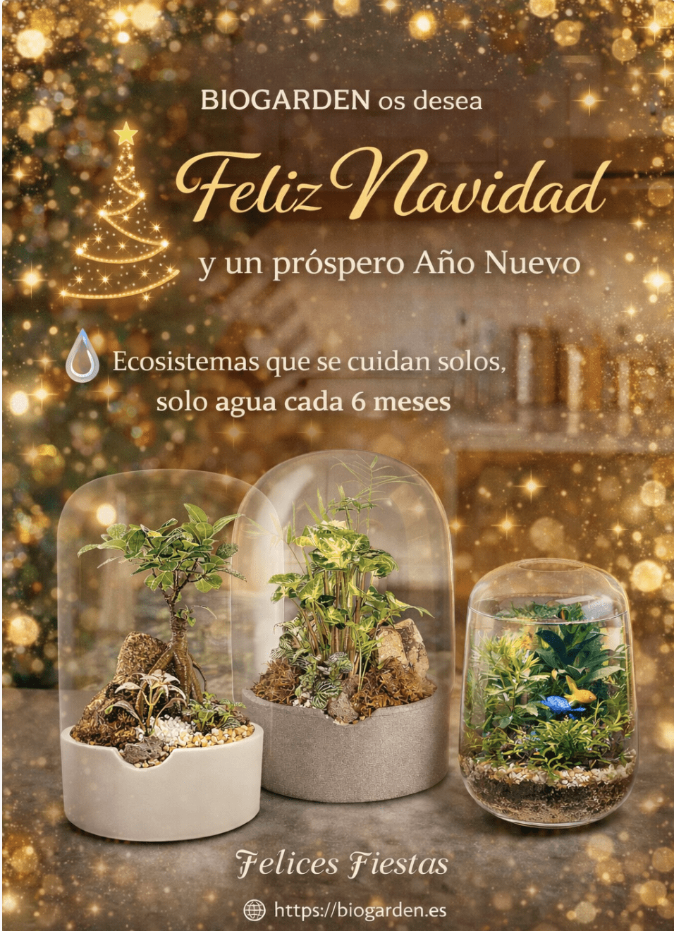 🎄✨ Esta Navidad, regala vida: el espíritu natural de BIOGARDEN ✨🎄