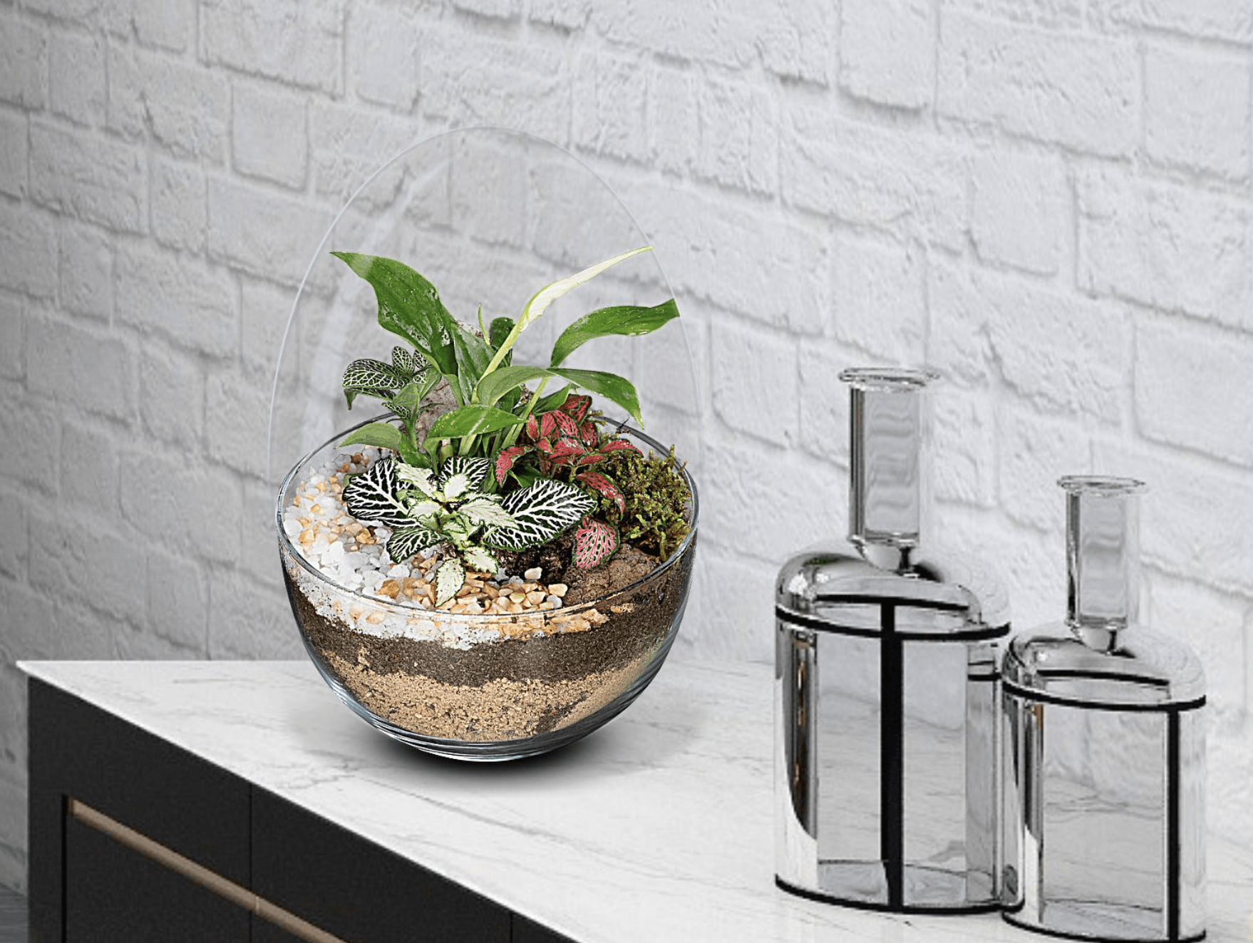 Regala vida con el Ecosistema Terrario POCKET VIVALDI de BIOGARDEN